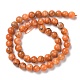 Natural Orange Calcite Beads Strands(G-E576-74D)-4