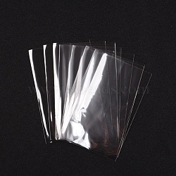 OPP Cellophane Bags, Rectangle, Clear, 15x10cm, Unilateral thickness: 0.035mm
(X-OPC-S016-10)