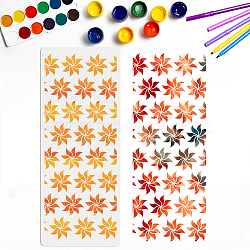 PET Hollow Out Drawing Painting Stencils, for DIY Scrapbook, Photo Album, Star Pattern, 400x1000mm(DIY-WH0426-0013)