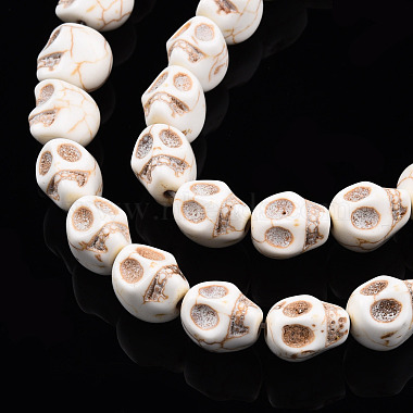 Gemstone Beads Strands(TURQ-S105-13x12mm-09)-3
