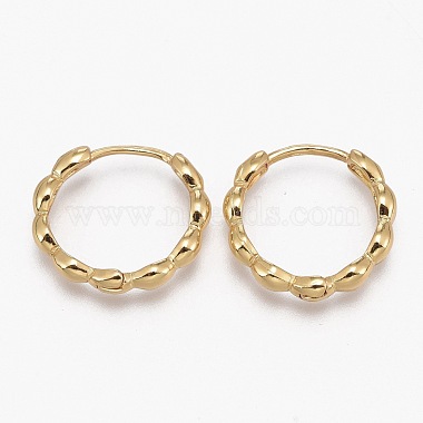 Ring Brass Earrings