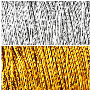 2 rollo 2 colores de cordón de caucho sintético tubular de pvc(RCOR-YW0001-02C)-2