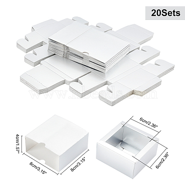 Boîte à tiroirs en papier kraft Pandahall Elite(CON-PH0002-21B-02)-2