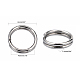 Jewelry Findings Original Color Stainless Steel Split Rings(X-STAS-E010-6x1mm-2)-2