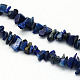 Lapis naturels teints pierre lazuli brins de perles(G-R192-A08)-1