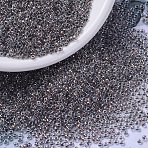 MIYUKI Round Rocailles Beads, Japanese Seed Beads, 11/0, (RR3202) Magic Copper Red Lined Crystal, 2x1.3mm, Hole: 0.8mm, about 5500pcs/50g(SEED-X0054-RR3202)