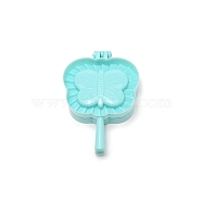 Butterfly Shaped Plastic Dumplings Making Molds, for Mold Kitchen Tool Baking Accessories, Pale Turquoise, 133x91x33mm, Inner Diameter: 47x63mm(DIY-WH0260-99B)