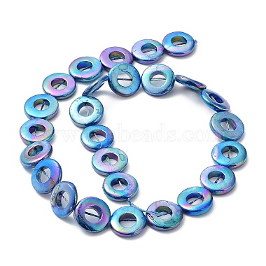 Natural Freshwater Shell Dyed Beads Strands(BSHE-P033-01C)-4