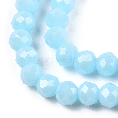 perles en verre plaquent brins(EGLA-A034-P10mm-A04)-2