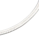 201 Stainless Steel Herringbone Chain Necklaces(NJEW-M187-06P)-2
