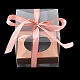Transparent PET Cupcake Packing Boxes with Paper Base(PL-CBA0AB9-01C)-1