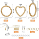 BENECREAT DIY Dangle Earring Making Kits(DIY-BC0004-34)-2