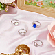 4Pcs Brass Adjustable Ring Components(KK-SC0007-03)-4