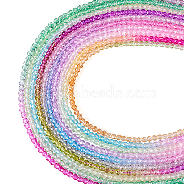 Mixed Color Round Glass Beads