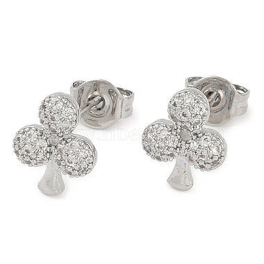 Clear Others Cubic Zirconia Stud Earrings