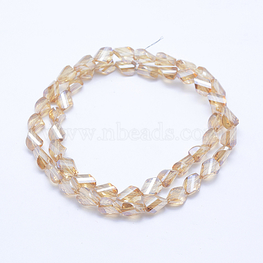 Electroplate Glass Beads Strands(EGLA-G018-L)-6