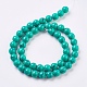 Synthetic Turquoise Beads Strands(TURQ-P028-03-8mm)-2