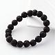 Natural Lava Rock Beads Stretch Bracelets(BJEW-JB02411)-1