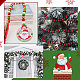 Sunnyclue bricolage kits de fabrication de décoration de Noël(DIY-SC0019-41)-6