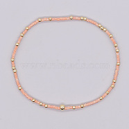 Bohemian Style Rainbow Beaded Handmade Fashion Women's Bracelet(QD2599-9)