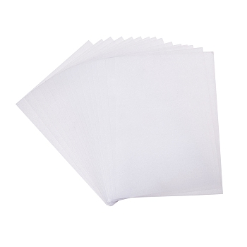 Frosted Heat Shrink Sheets Film, For DIY Jewelry Making and Drawing Craft, Clear, 290x200x0.3mm