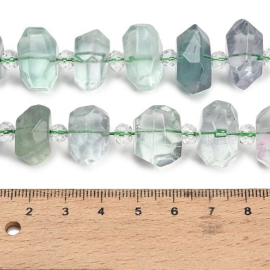 Natural Fluorite Beads Strands(GG-CBAC18C-A01-01)-4