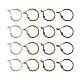 Brass Hoop Earrings(KK-CD0001-10)-2