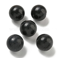 Natural Black Stone Round Ball Figurines Statues for Home Office Desktop Decoration, 20mm(G-P532-02A-16)