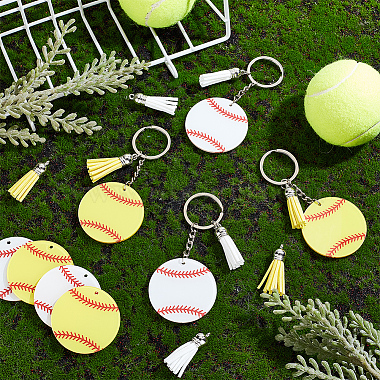 DIY Baseball Keychain Making Kit(DIY-GA0005-59)-5