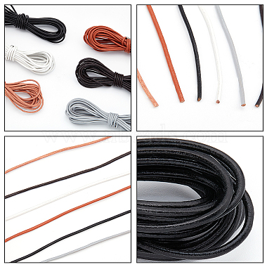 Elite 24 Yards 6 Colors Cowhide Leather Cord(WL-PH0004-14)-4