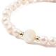 Pulsera trenzada de perlas y conchas naturales(BJEW-JB08237-03)-5