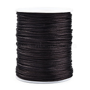 Polyester Cord, Coconut Brown, 1.5mm, about 109.36 yards(100m)/roll(OCOR-Q022-23)