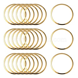 201 Stainless Steel Linking Rings, Ring, Golden, 20x0.5mm, Inner Diameter: 17.5~18mm(X-STAS-F192-001G-01)