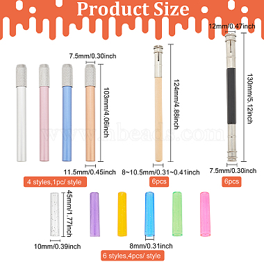 Fingerinspire набор аксессуаров для карандашей для рисования(DIY-FG0003-48)-2
