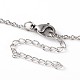 316 Surgical Stainless Steel Anklets(AJEW-AN00135)-5