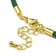 Fabrication de bracelets en cordons de nylon adaptés aux breloques de connecteur(AJEW-P116-02G-08)-3