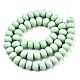 Chapelets de perles en verre opaque de couleur unie(X-GLAA-R217-01-A05)-2