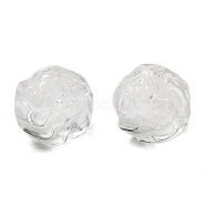 Natural Quartz Crystal Beads, Rock Crystal Beads, Round, 13.5mm, Hole: 1.4mm(G-L589-003)