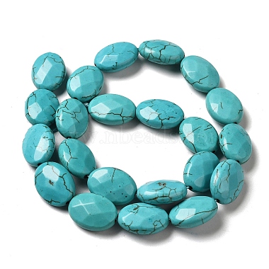 Natural Howlite Beads Strands(G-C025-05)-3