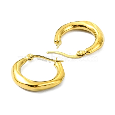 304 Stainless Steel Hoop Earrings(EJEW-K271-02D-G)-2