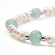 Natürliche amazonite Perlen Armbänder(BJEW-JB05313-02)-2