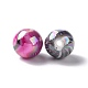 UV Plating Rainbow Iridescent ABS Plastic Beads(KY-G025-03)-2