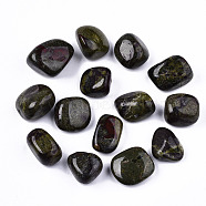 Natural Dragon Blood Beads, Tumbled Stone, Vase Filler Gems, No Hole, Nuggets, 19~30x18~28x10~24mm 250~300g/bag(G-N332-006)