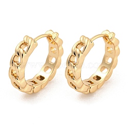 Alloy Hoop Earring, with Steel Pin, Round, 17x4mm(EJEW-P269-12D-KCG)