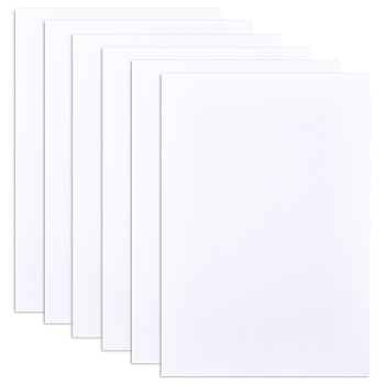 Chemical Fabric Self Adhesive Canvas, Painting Supplies, Rectangle, White, 30x21x0.03cm