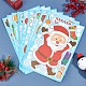 9 Sheets 9 Styles Christmas Themed PVC Static Stickers(STIC-WH0004-07)-4