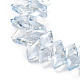 Electroplate Rhombus Glass Beads Strands(EGLA-A036-12A-M)-4