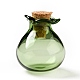 Счастливая сумка в форме стеклянной пробки бутылки орнамент(AJEW-A039-02G)-1