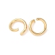 Messing Open Ringe springen(KK-G604-08G-12)-2