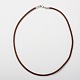 Cowhide Leather Necklace Making(AJEW-JW00001-02)-1